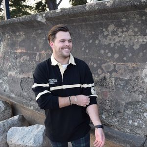 Vintage Guinness polo sweater